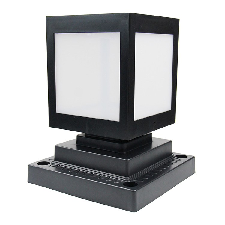 Pedestal Solar Pillar Lamp